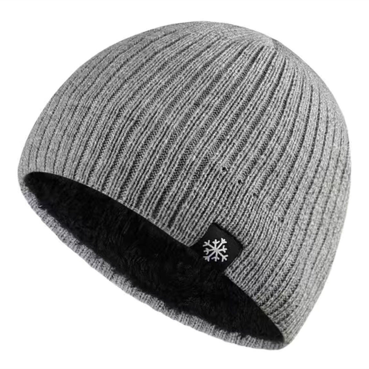 Bonnet en Tricot pour Hommes - Chapeau d'Hiver Épais pour Tous