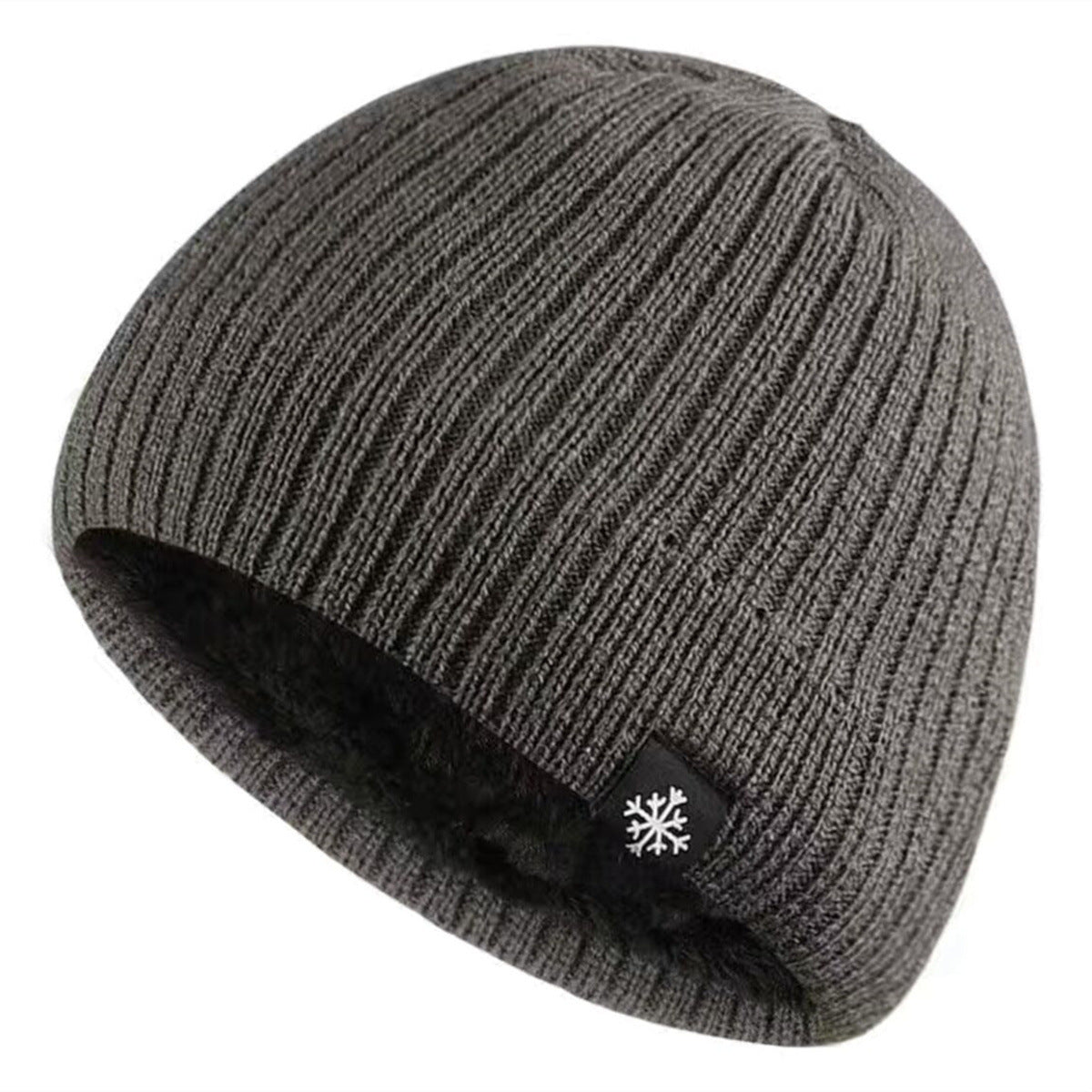 Bonnet en Tricot pour Hommes - Chapeau d'Hiver Épais pour Tous