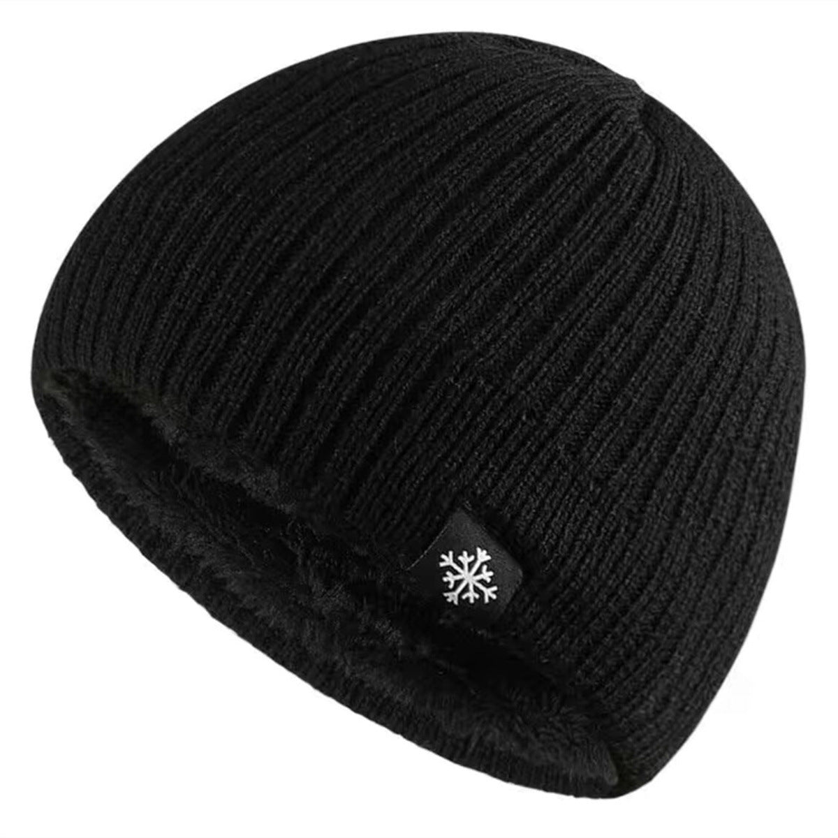 Bonnet en Tricot pour Hommes - Chapeau d'Hiver Épais pour Tous